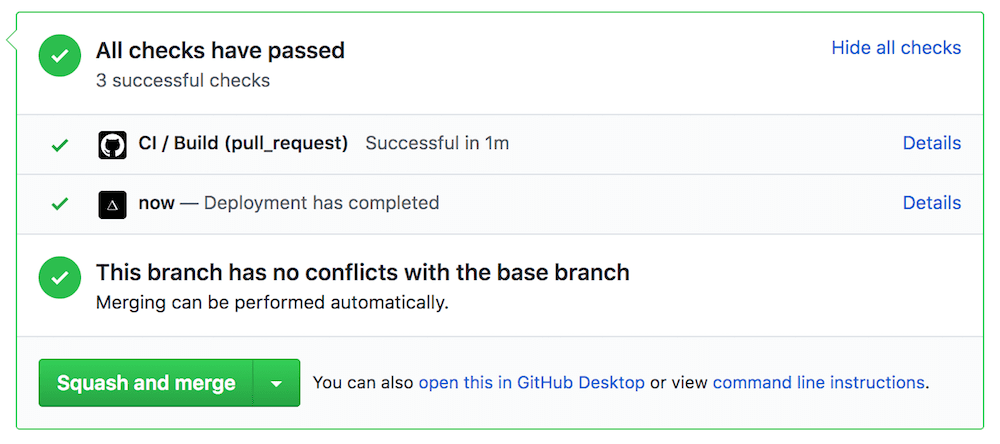 GitHub Actions Checks
